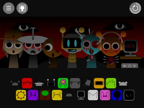 Logo for the Incredibox Sprunki Scratch Version fan game
