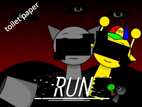 Logo for the Incredibox Sprunki Scratcher Reskin Remix, a collaborative mod by Scratch users.