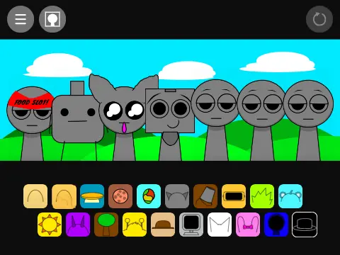 Incredibox Sprunki Secret Staycation Edition game cover with relaxing vacation-themed Sprunki characters