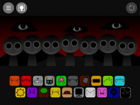 Incredibox Sprunki Shadowpriestok Remix Game Cover