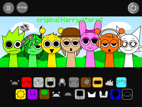 Official logo for Incredibox Sprunki Sinner Edition Remix V2 game featuring sprunki characters