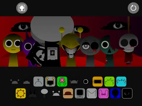 Incredibox Sprunki Spooky Halloween Remix Game Cover