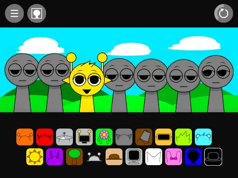 Official logo for Incredibox Sprunki Sus Uwu music game