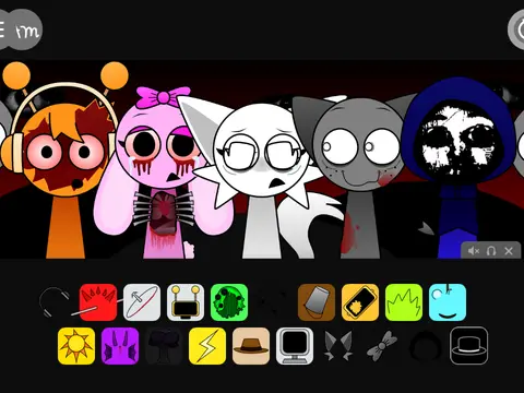 Incredibox Sprunki Swap Horror Remix Game Cover Art
