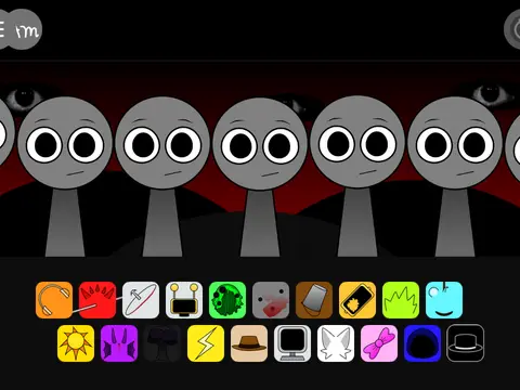 Incredibox Sprunki Swap Remake Game Cover - Colorful Character Swapping Interface