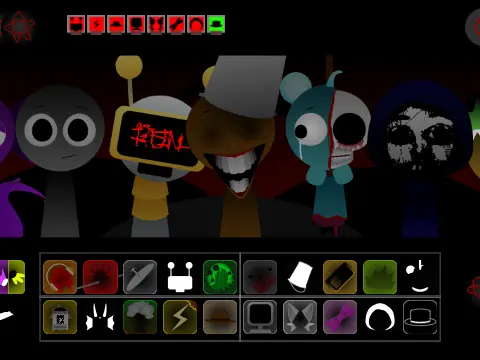 Incredibox Sprunki Swap Retextured game logo