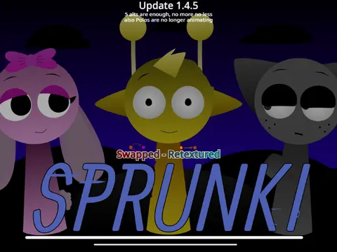 Incredibox Sprunki Swap Retextured Game Cover Art