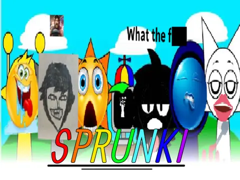 Incredibox Sprunki Swapped game logo featuring colorful characters