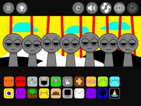 Incredibox - Sprunki The Amazing Digital Circus Mod game cover image