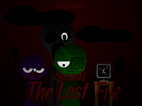 Incredibox Sprunki The Lost File gameplay screenshot with music creation interface