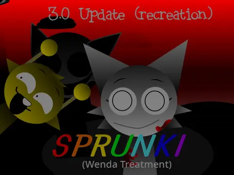 Incredibox Sprunki Wenda Treatment Remix Game Cover Art