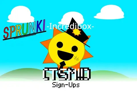Incredibox Sprunki TSM Signups Remix game logo showing collaborative audio elements