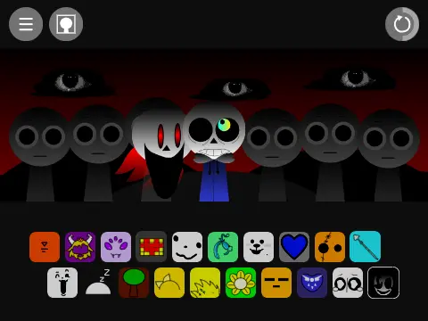 Undertale themed Sprunki music game