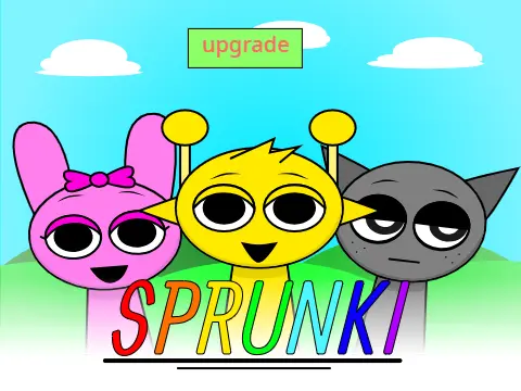 Incredibox Sprunki Upgrade Remix D Game Logo