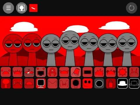 Official logo for Incredibox Sprunki Version Katshup Remix game