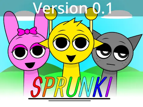 Incredibox Sprunki Version 0.1 Remake Logo - Horror Mod with New Characters