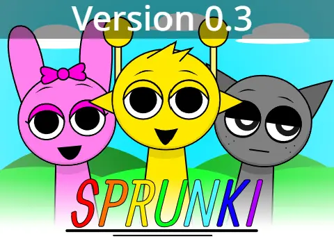 Incredibox Sprunki Version 0.3 Durple Game Logo