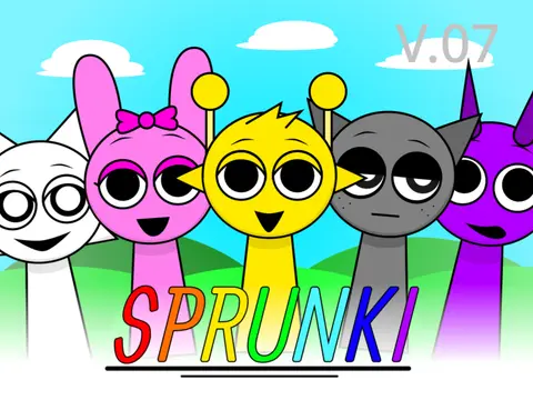 Incredibox Sprunki Version 7 Alive Official Logo