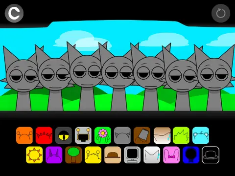 Incredibox Sprunki Wenda Gang Logo - Create Music with Sprunki Characters
