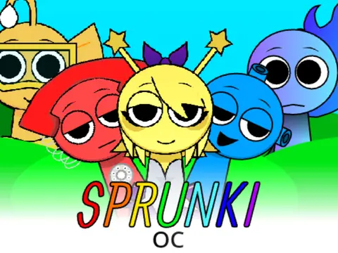 Custom Sprunki character creation in Incredibox game