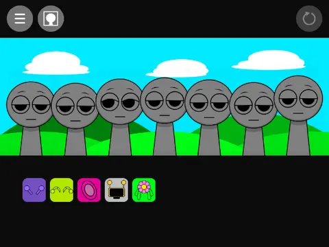 Incredibox Sprunki With Your Persons Game Logo Cover