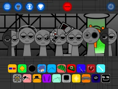 Incredibox Sprunki Work Bench Game Cover