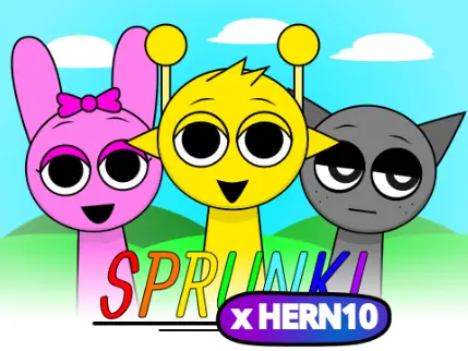 Incredibox - Sprunki X Hern10 Game Cover