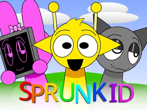 Incredibox Sprunkid game logo featuring Sprunki characters
