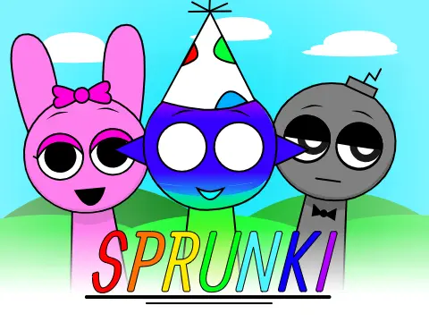 Incredibox Sprunkied game logo featuring Sprunki characters