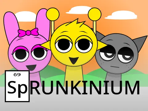 Incredibox Sprunkinium 2 game logo featuring audio design elements