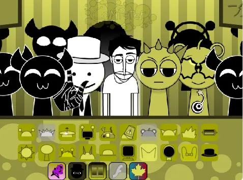 Incredibox Sprunkstard Gameplay Incredibox Sprunkstard gameplay screenshot showing music creation interface
