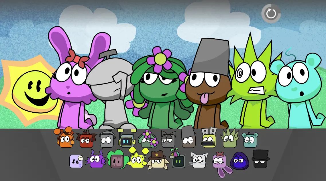 Incredibox Sprunksters Gameplay Incredibox Sprunksters Gameplay Screenshot - Mixing beats with Sprunki characters