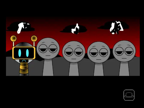 Logo for the Incredibox Sprunki Remix Copy music mixing game