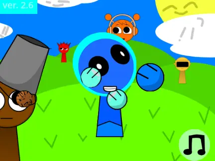 Interactive Clukr a Sprunki Mod Remix V2 Logo Cover Image