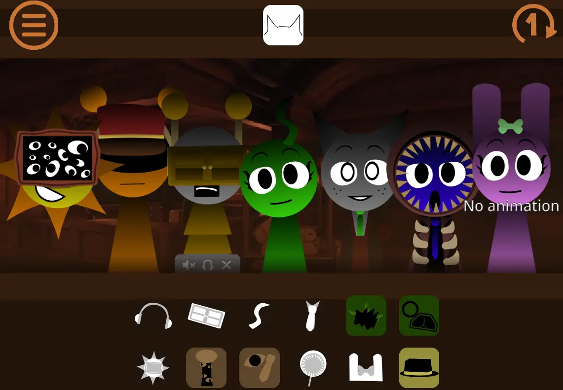Jamming with Sprunki Gameplay Jamming with Sprunki gameplay screenshot showing music creation interface