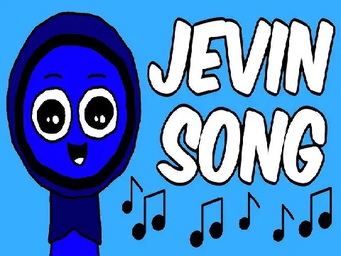 Jevin Sprunki character featuring unusual hair design in Sprunki universe