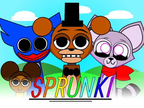 Juegos de Sprunki Terror Game Cover