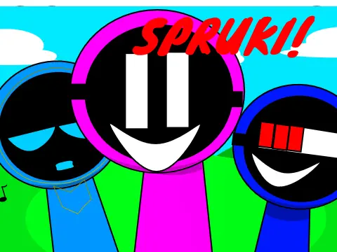 Killadafrog Sprunki Mod game logo showcasing custom fan-created Sprunki characters