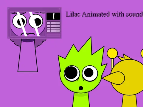 Lilac Sprunki Game Cover