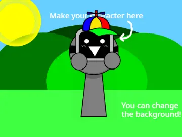 Logo for the Make Sprunki Character Competition Remix design contest