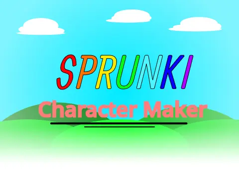 Sprunki character customization tool and avatar maker