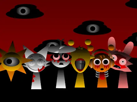 Many Sprunki Fase 2 Game Cover Art