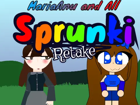 Updated Sprunki Retake Days horror edition game cover