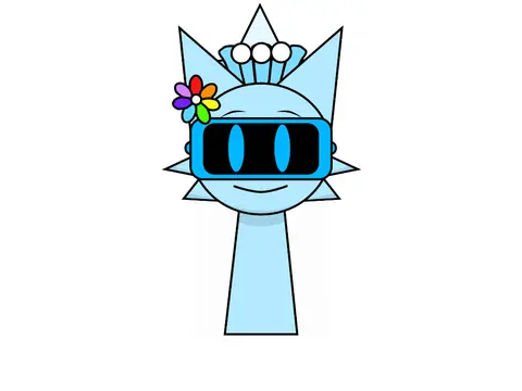 Cover for the Me as Sprunki OC custom character creation game