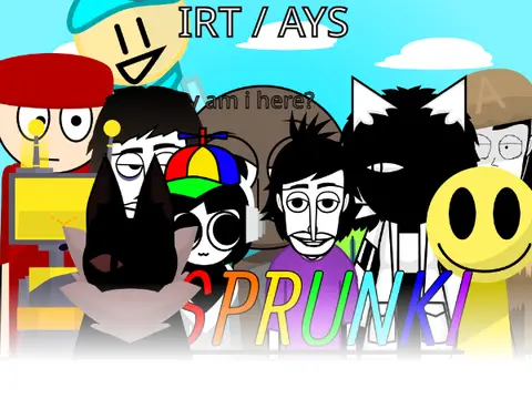Icon for the scary sprunki aysirt horror-themed game