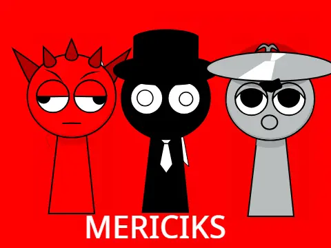 Mericks with Preview but Sprunki Incredibox Mod Game Cover