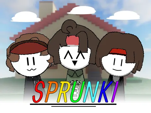 Mio House Sprunki Incredibox mod combining house building and music creation