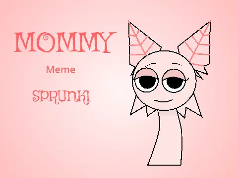 Mommy Animation Meme Template Sprunki logo and cover image