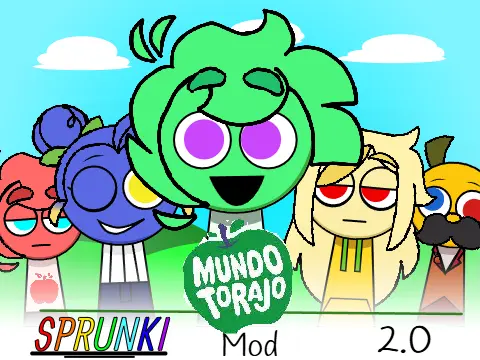 Mundo Torajo Sprunki Mod Version 2.0 Horror Game Cover