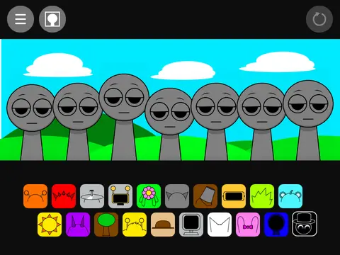 My Incredibox Sprunkiupdate mod featuring horror mode and character updates